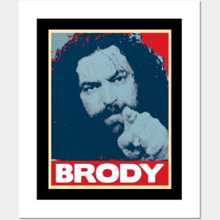 Bruiser brody - Popart Posters and Art